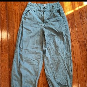 BDG baby blue joggers, size Small